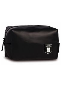 Derbe Kosmetiktasche "Kultur", schwarz, Polyurethan, Polyester, Taschen, Must-have für jede Reise, praktisch