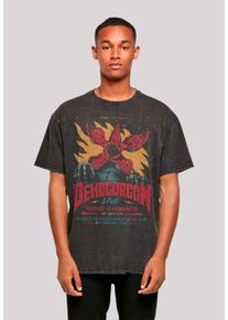 F4NT4STIC Herren T-Shirt "Stranger Things Demogorgon Netflix TV Series", schwarz, casual, Gr. XL, Obermaterial: 100% Baumwolle, Shirts, Premium