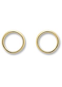 ONE ELEMENT Damen Paar Ohrhänger "Kreis Ohrringe Ohrstecker aus 333 Gelbgold", Damen, Gelbgold 333, gold, Gelbgold 333, Ohrringe, Damen Gold Schmuck