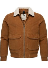 Ragwear Herren Cordjacke "Aviss", braun, sportlich, Gr. XXL, Obermaterial: 100% Baumwolle, Innenfutter: 100% Polyester, Wattierung: 100% Polyester,
