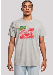 F4NT4STIC Herren T-Shirt "Sex Education Moordale M Collage Netflix TV Series", grau, casual, Gr. XXL, Obermaterial: 100% Baumwolle, Shirts, Premium