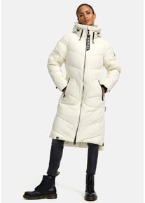 Marikoo Damen Winterjacke "Benikoo", weiß, Gr. XL, Obermaterial: 92% Nylon, 8% Elasthan; Futter: 100% Polyester; Wattierung: 100% Polyester;