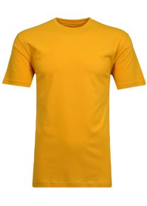 Ragman Herren Longshirt, gelb, casual, Gr. XXL, Baumwolle, Shirts