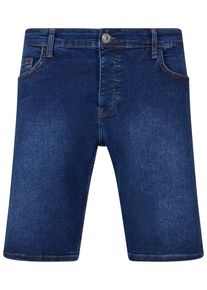 2Y STUDIOS Herren Stoffhose "2Y Studios Herren 2Y Basic Slim Fit Denim Shorts", blau, Gr. 31, unifarben, 97% Baumwolle, 3% Elasthan, Hosen