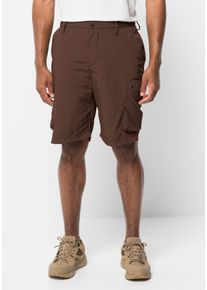 Jack Wolfskin Herren 3/4-Hose "KALAHARI CARGO M", braun, Gr. 50, OBERSTOFF: 100% POLYAMID; Futter: 65% POLYESTER, 35% BAUMWOLLE, Hosen