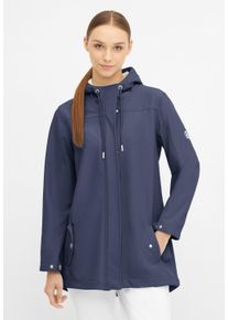 Bench. Damen Steppjacke "642191", blau, casual, Gr. 38, unifarben, Web, Obermaterial: 100% Polyester, Jacken