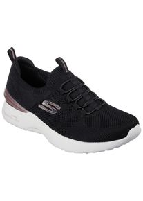 Skechers Damen Slip-On Sneaker "SKECH-AIR DYNAMIGHT -", Gr. 36, schwarz, Textil, sportlich, Schuhe, Schlupfschuh, Slipper, Freizeitschuh mit Gummizug