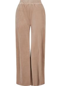 Urban Classics Damen Stoffhose "Urban Classics Damen", grau, Gr. M, unifarben, 93% Polyester, 7% Elasthan, Hosen