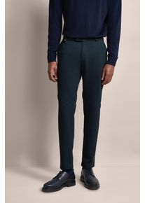 Bugatti Herren Chinohose, blau, casual, Gr. 35, unifarben, 80% Polyester, 15% Viskose, 5% Elasthan, Hosen, mit modernem Schnitt