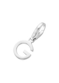Damen Charm Buchstabe "Buchstabe G, Silber 925", silber, Giorgio Martello MILANO, Silber 925 (Sterlingsilber), Charms
