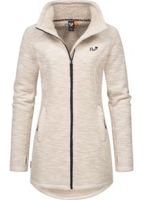 Ragwear Damen Strickjacke "Miram Melange", grau, sportlich, Gr. L, Grobstrick, Obermaterial: 56% Baumwolle, 44% Polyester, Innenfutter: 100%