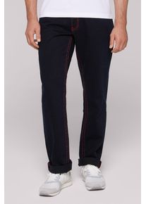 CAMP DAVID Herren Comfort-fit-Jeans, blau, casual, Gr. 34, unifarben, Material: 100% Baumwolle, Jeans, mit zwei Leibhöhen