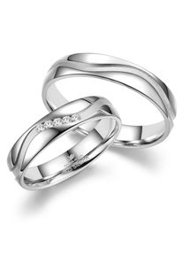 MARRYA Damen Partnerring "Silber Ringe Trauringe Eheringe Partnerringe", 54, Silber 925 (Sterlingsilber), silber, Silber 925 (Sterlingsilber),