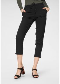 soyaconcept Damen Schlupfhose "SC-SAYA1B", schwarz, casual, Gr. XS, Web, Obermaterial: 97% Polyester, 3% Elasthan, Hosen