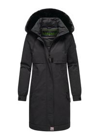 Navahoo Damen Kurzmantel "Kaltwetterretter 14", schwarz, Basic, Gr. XXXL, Obermaterial: 55% Nylon, 45% Baumwolle, Innenfutter: 100% Polyester,