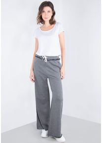Please Jeans Damen Jogginghose, grau, casual, Gr. S, Obermaterial: 70% Baumwolle, 30% Polyester, Hosen