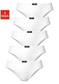 H.I.S. H.I.S Damen Slip, Gr. 56, weiß, Obermaterial: 95% Baumwolle, 5% Elasthan, unifarben, Unterhosen, aus elastischer Baumwoll-Qualität
