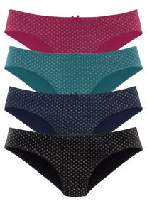 s.Oliver Damen Bikinislip, Gr. 32, bunt, Obermaterial: 95% Baumwolle, 5% Elasthan, gemustert, Unterhosen, aus elastischer Baumwolle
