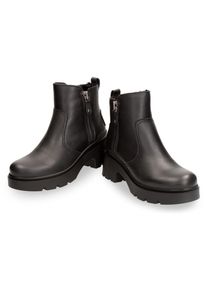 Panama Jack Damen Winterstiefelette "Phuket", Gr. 40, schwarz, Nappaleder, unifarben, klassisch, Schuhe, Ankleboots, Winterboots, Profilsohle, mit