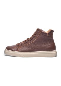 Henry Stevens Herren Sneaker "Travis MTS", Gr. 46, braun, Leder, casual, Schuhe