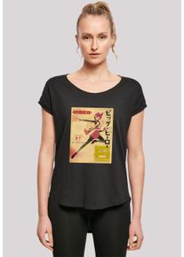 F4NT4STIC Damen T-Shirt "Big Hero 6 Honey Lemon Newspaper", schwarz, casual, Gr. XS, Obermaterial: 100% Baumwolle, Shirts, Premium Qualität