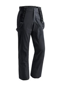 Maier Sports Herren Skihose "Anton Light 2.0", schwarz, Gr. 60, 100% Polyester, Hosen, Herren Schneehose mit Hosenträgern, wind/wasserdicht, Regular
