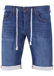 2Y STUDIOS Herren Shorts "2Y Studios Herren 2Y Basic Denim Shorts", blau, Gr. 30, unifarben, 97% Baumwolle, 3% Elasthan, Hosen