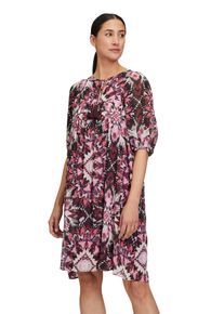 Cartoon Damen Druckkleid "Cartoon Casual-Kleid mit Print", lila, modisch, Gr. 40, Obermaterial: 100% Polyester. Futter: 100% Polyester., Kleider,