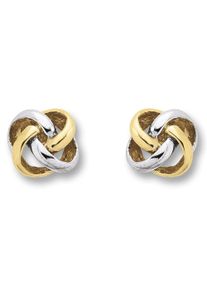 ONE ELEMENT Damen Paar Ohrhänger "Knoten Ohrringe Ohrstecker aus 333 Gelbgold", Damen, Gelbgold 333, gold, Gelbgold 333, Ohrringe, Damen Gold Schmuck