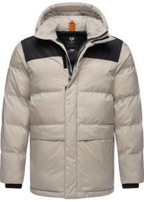 Ragwear Herren Steppjacke "Mikkesh", grau, Basic, Gr. L, Obermaterial oben: 100% Polyester, Obermaterial unten: 100% Nylon, Innenfutter: 100%