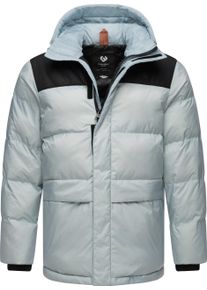 Ragwear Herren Steppjacke "Mikkesh", blau, Basic, Gr. M, Obermaterial oben: 100% Polyester, Obermaterial unten: 100% Nylon, Innenfutter: 100%