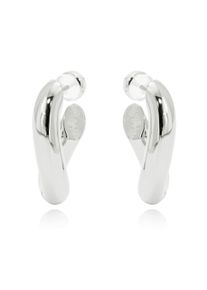 FILIPPA FIRENZE Damen Paar Ohrstecker "GIGI", Stahl, silber, Stahl, Ohrringe, mit Versilberung