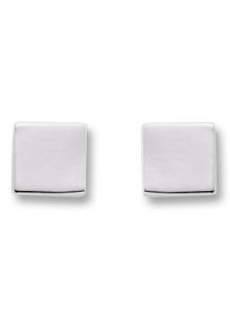 ONE ELEMENT Damen Paar Ohrhänger "Viereck Ohrringe Ohrstecker aus 925 Silber", Damen, Silber 925 (Sterlingsilber), silber, Silber 925