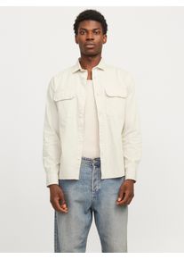 Jack & Jones JACK & JONES Herren Langarmhemd "JJETRAVIS SHIRT LS NOOS", gelb, modisch, Gr. XL, unifarben, Web, Obermaterial: 100% Baumwolle, Hemden, mit