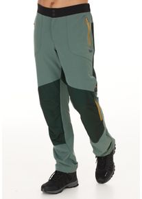 WHISTLER Herren Softshellhose "Saldon", grün, casual, Gr. XL, unifarben, 100% Polyester, Hosen, mit Belüftungsschlitzen