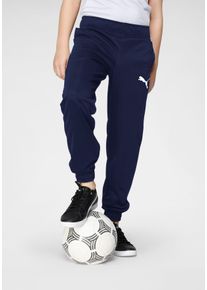 Puma Kinder Trainingshose "ACTIVE TRICOT PANTS CL B", blau, sportlich, Gr. 176, unifarben, Piquu00e9, Obermaterial: 100% Polyester, Hosen