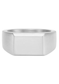 Fossil Damen Fingerring "JEWELRY, JF04495710, JF04496040", 20, Edelstahl, 5mm, silber, Edelstahl, Fingerringe
