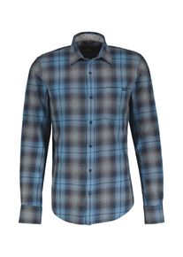 Lerros Herren Karohemd "Lerros Stilvolles Karohemd in weicher, kerniger Twillqualität", blau, Gr. S, 100% Baumwolle, Hemden