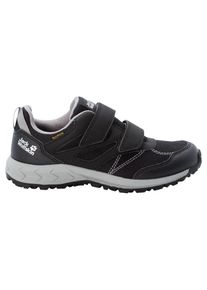 Jack Wolfskin Kinder Wanderschuh "WOODLAND TEXAPORE LOW VC K", Gr. 35, grau, Main Material Second Material 100% Polyurethane Lining Sole, Schuhe