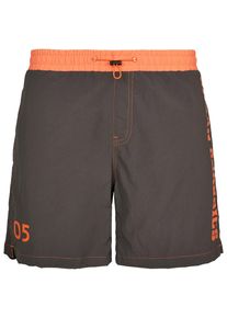 Urban Classics Herren Badeshorts "Urban Classics Herren UC Logo Swim Shorts", schwarz, Gr. S, 100% Polyamid, Badehosen