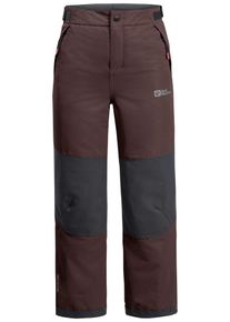 Jack Wolfskin Kinder Schneehose "ACTAMIC 2L INS PANTS K", lila, Gr. 128, 1. OBERSTOFF 100% POLYESTER, 2. OBERSTOFF 100% POLYAMID FUTTER 100%