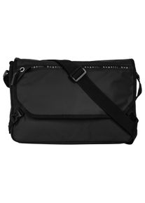 Bugatti Damen Messenger Bag "BLANC DELIGHT", schwarz, Kunstfaser, unifarben, Taschen