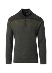 Casamoda Herren Troyer "Casamoda Troyer uni", grün, Gr. XXL, 100% Baumwolle, Pullover