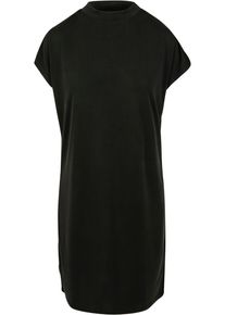 Urban Classics Damen Shirtkleid "Urban Classics Damen Ladies Modal Dress", schwarz, klassisch, Gr. L, unifarben, 77% Modal, 23% Polyester, Kleider