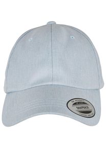 Flexfit Damen Flex Cap "Flexfit Unisex Satin Bow Dad Cap", blau, casual, unifarben, 100% Polyester, Caps