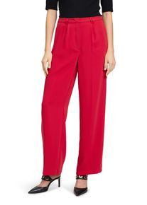 BETTY & CO BETTY & CO Damen Anzughose "Betty & Co Anzughose mit Bundfalten", rot, modisch, Gr. 46, Obermaterial: 100% Polyester., Hosen, Material