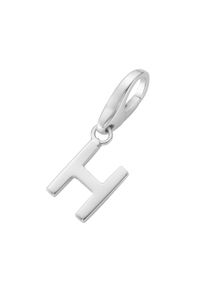 Damen Charm Buchstabe "Buchstabe H, Silber 925", silber, Giorgio Martello MILANO, Silber 925 (Sterlingsilber), Charms
