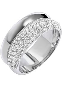 Firetti Damen Fingerring "Schmuck Geschenk Silber 925 Damenring Ring", 58, Silber 925 (Sterlingsilber), 8,3mm, silber, Silber 925 (Sterlingsilber),
