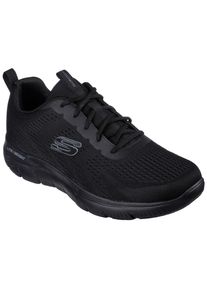 Skechers Herren Sneaker "SUMMITS-TORRE", Gr. 44, schwarz, Textil, casual, Schuhe, Freizeitschuh, Trainingsschuh, Schnürschuh mit Memory Foam