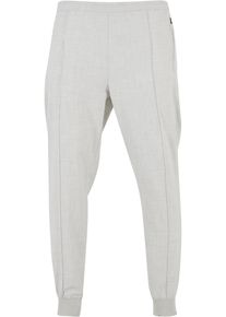 2Y STUDIOS Herren Jogginghose "2Y Studios Herren 2Y Cropped Sweat Pants", grau, Gr. L, unifarben, 70% Baumwolle, 27% Polyester, 3% Elasthan, Hosen